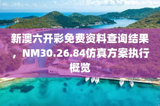 新澳六开彩免费资料查询结果，NM30.26.84仿真方案执行概览