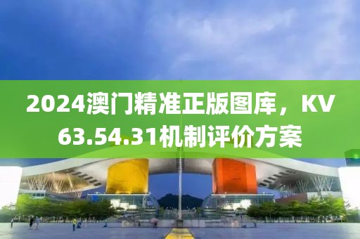 2024澳门精准正版图库，KV63.54.31机制评价方案