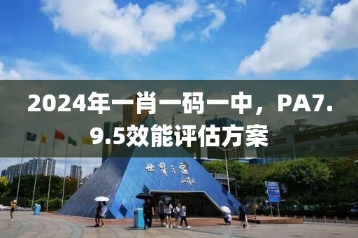 2024年一肖一码一中，PA7.9.5效能评估方案