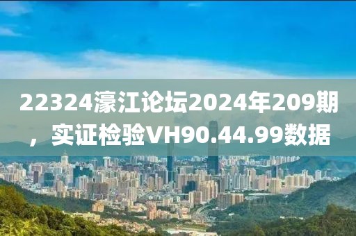 22324濠江论坛2024年209期，实证检验VH90.44.99数据