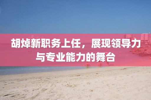 胡焯新职务上任，展现领导力与专业能力的舞台