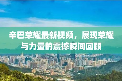 辛巴荣耀最新视频，展现荣耀与力量的震撼瞬间回顾
