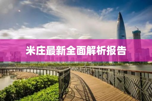 米庄最新全面解析报告