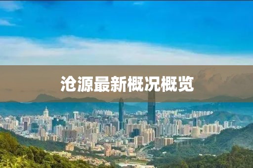 沧源最新概况概览