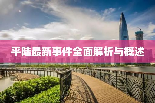 平陆最新事件全面解析与概述