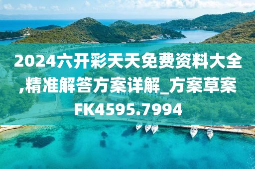 2024六开彩天天免费资料大全,精准解答方案详解_方案草案FK4595.7994
