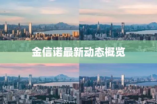 金信诺最新动态概览