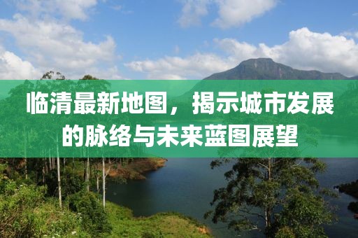 临清最新地图，揭示城市发展的脉络与未来蓝图展望