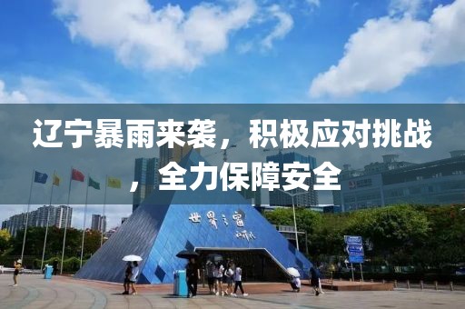 辽宁暴雨来袭，积极应对挑战，全力保障安全