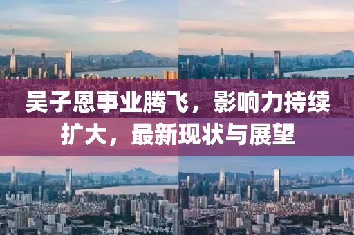 吴子恩事业腾飞，影响力持续扩大，最新现状与展望
