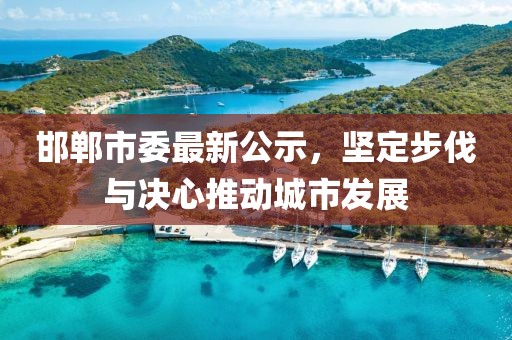 邯郸市委最新公示，坚定步伐与决心推动城市发展