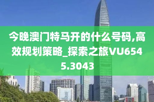 今晚澳门特马开的什么号码,高效规划策略_探索之旅VU6545.3043