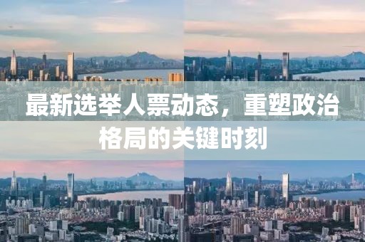 最新选举人票动态，重塑政治格局的关键时刻