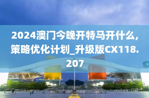 2024澳门今晚开特马开什么,策略优化计划_升级版CX118.207