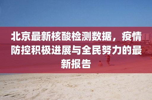 北京最新核酸检测数据，疫情防控积极进展与全民努力的最新报告