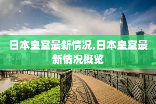 日本皇室最新情况,日本皇室最新情况概览