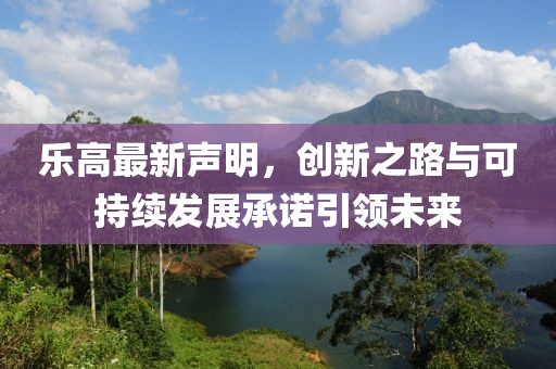 乐高最新声明，创新之路与可持续发展承诺引领未来