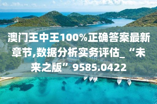 澳门王中王100%正确答案最新章节,数据分析实务评估_“未来之版”9585.0422