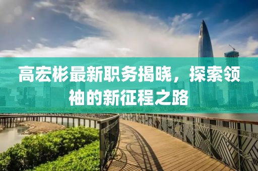 高宏彬最新职务揭晓，探索领袖的新征程之路