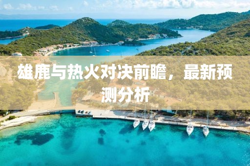 雄鹿与热火对决前瞻，最新预测分析
