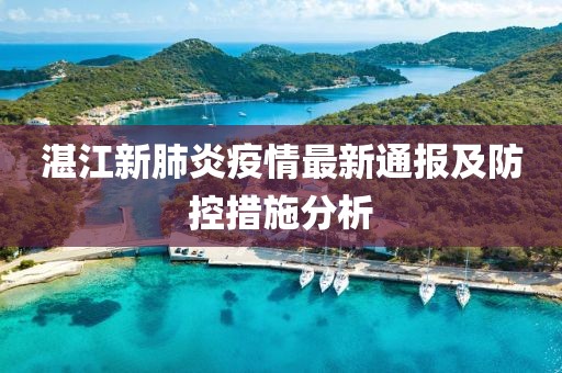 湛江新肺炎疫情最新通报及防控措施分析