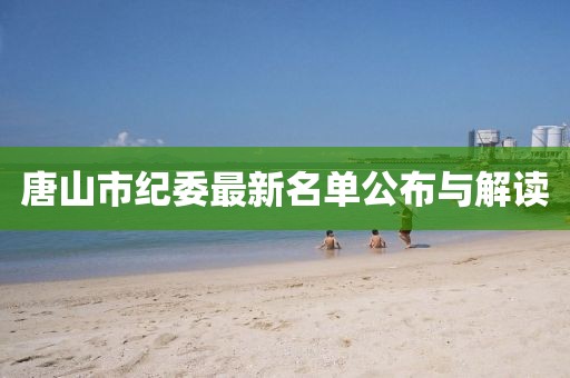 唐山市纪委最新名单公布与解读