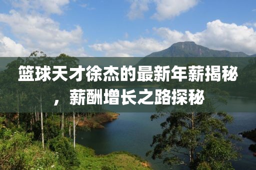 篮球天才徐杰的最新年薪揭秘，薪酬增长之路探秘