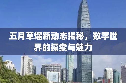五月草熘新动态揭秘，数字世界的探索与魅力