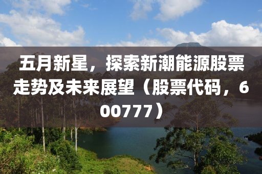五月新星，探索新潮能源股票走势及未来展望（股票代码，600777）