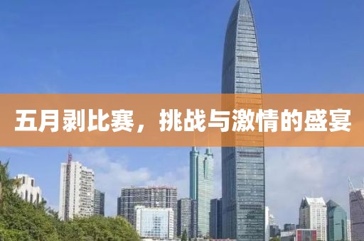 五月剥比赛，挑战与激情的盛宴