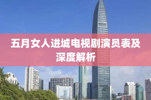 五月女人进城电视剧演员表及深度解析