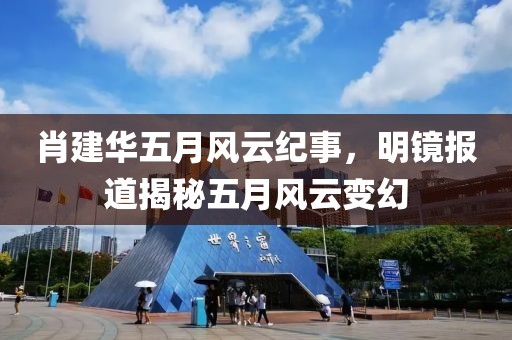 肖建华五月风云纪事，明镜报道揭秘五月风云变幻