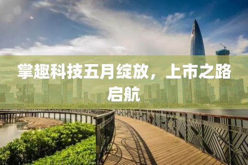 掌趣科技五月绽放，上市之路启航