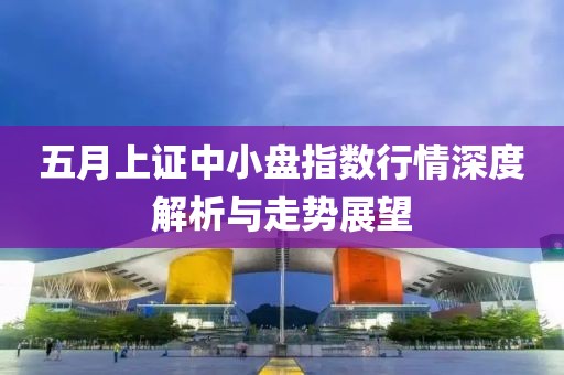 五月上证中小盘指数行情深度解析与走势展望