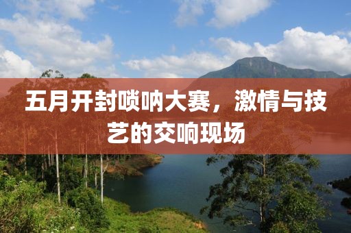 五月开封唢呐大赛，激情与技艺的交响现场