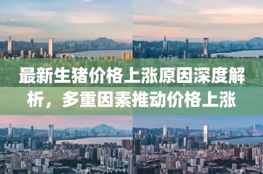 最新生猪价格上涨原因深度解析，多重因素推动价格上涨