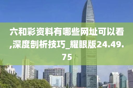 六和彩资料有哪些网址可以看,深度剖析技巧_耀眼版24.49.75