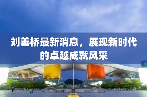 刘善桥最新消息，展现新时代的卓越成就风采