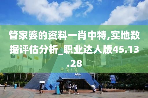 管家婆的资料一肖中特,实地数据评估分析_职业达人版45.13.28
