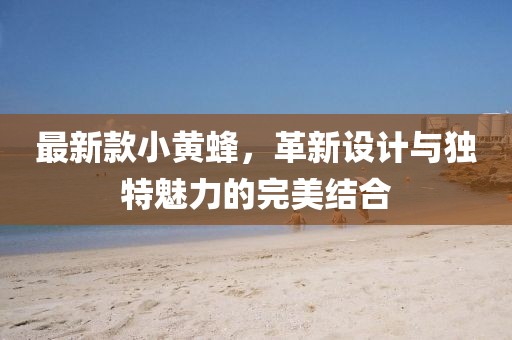 最新款小黄蜂，革新设计与独特魅力的完美结合