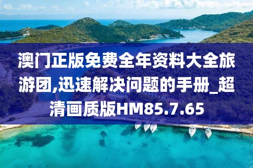 澳门正版免费全年资料大全旅游团,迅速解决问题的手册_超清画质版HM85.7.65
