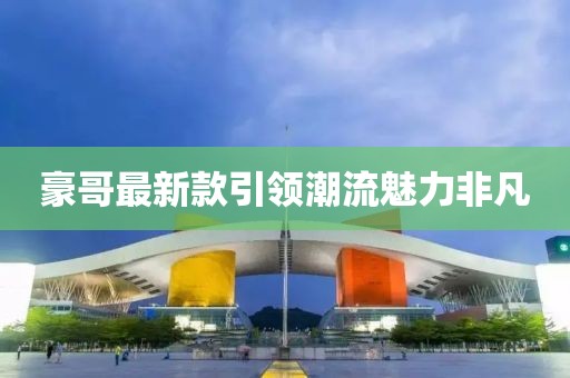 豪哥最新款引领潮流魅力非凡
