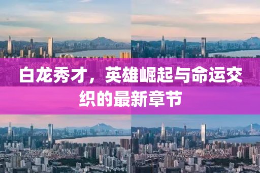 白龙秀才，英雄崛起与命运交织的最新章节