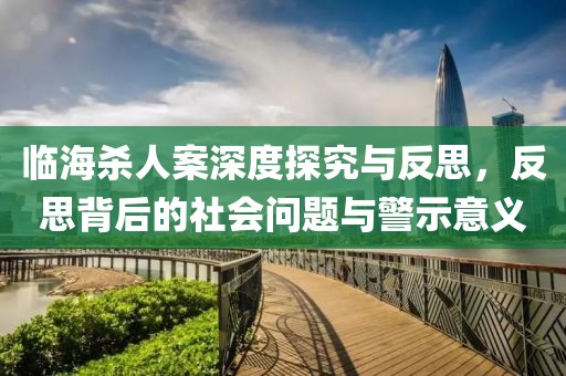 临海杀人案深度探究与反思，反思背后的社会问题与警示意义