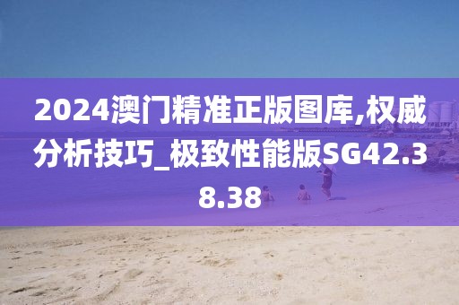 2024澳门精准正版图库,权威分析技巧_极致性能版SG42.38.38
