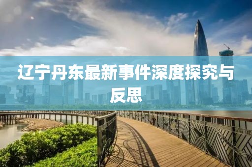 辽宁丹东最新事件深度探究与反思