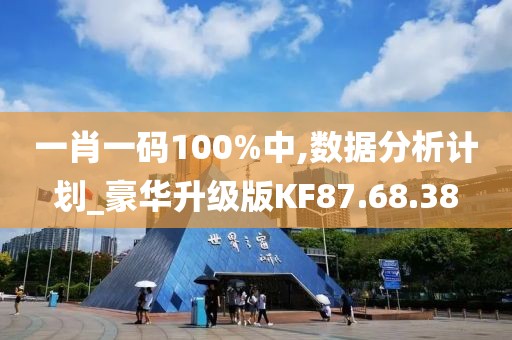 一肖一码100%中,数据分析计划_豪华升级版KF87.68.38