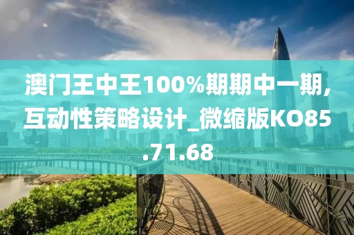澳门王中王100%期期中一期,互动性策略设计_微缩版KO85.71.68