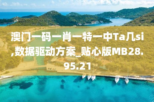 澳门一码一肖一特一中Ta几si,数据驱动方案_贴心版MB28.95.21