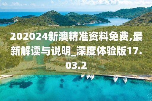 202024新澳精准资料免费,最新解读与说明_深度体验版17.03.2